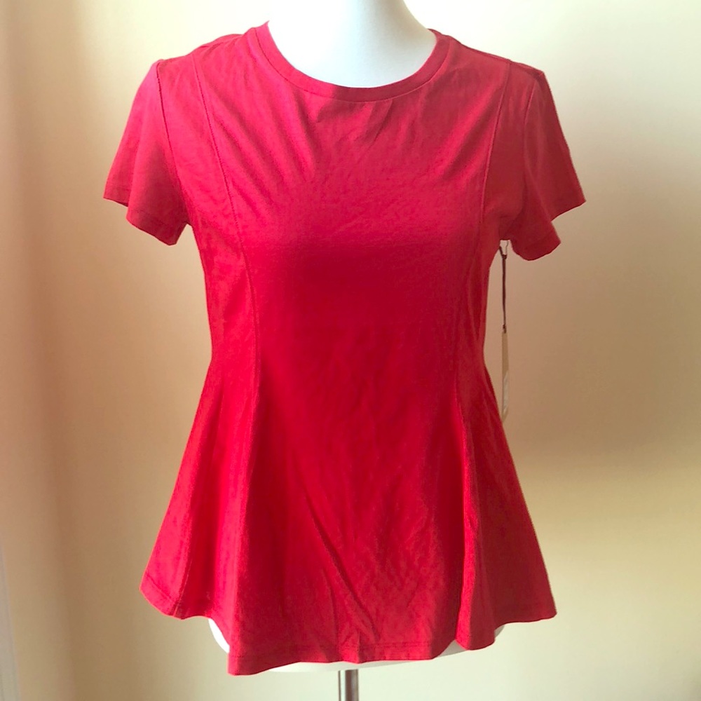 Peplum top by Halogen